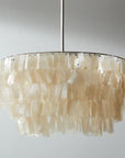 Capiz Round Chandelier (24") - From Where -