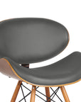 Cassie Faux Leather Dining Chair - From Where -