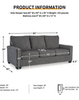 Casual 2 - in - 1 Sofa Sleeper - From Where -