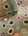 Cat's Paw Hand Micro Hooked Wool Rug - From Where Finds -