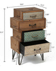 Cayden 4 - Drawer Accent Chest - From Where -
