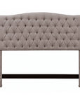 Celeste Tufted Headboard Brown - From Where -