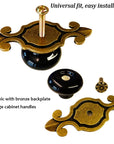 Ceramic Cabinet Knobs (Set of 4) - From Where -