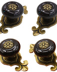 Ceramic Cabinet Knobs (Set of 4) - From Where -