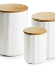 Ceramic Canisters (Set of 3) - From Where -