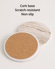 Ceramic Drink Coasters (Set of 6) - From Where -