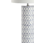 Ceramic Modern Column LED Table Lamp - From Where -