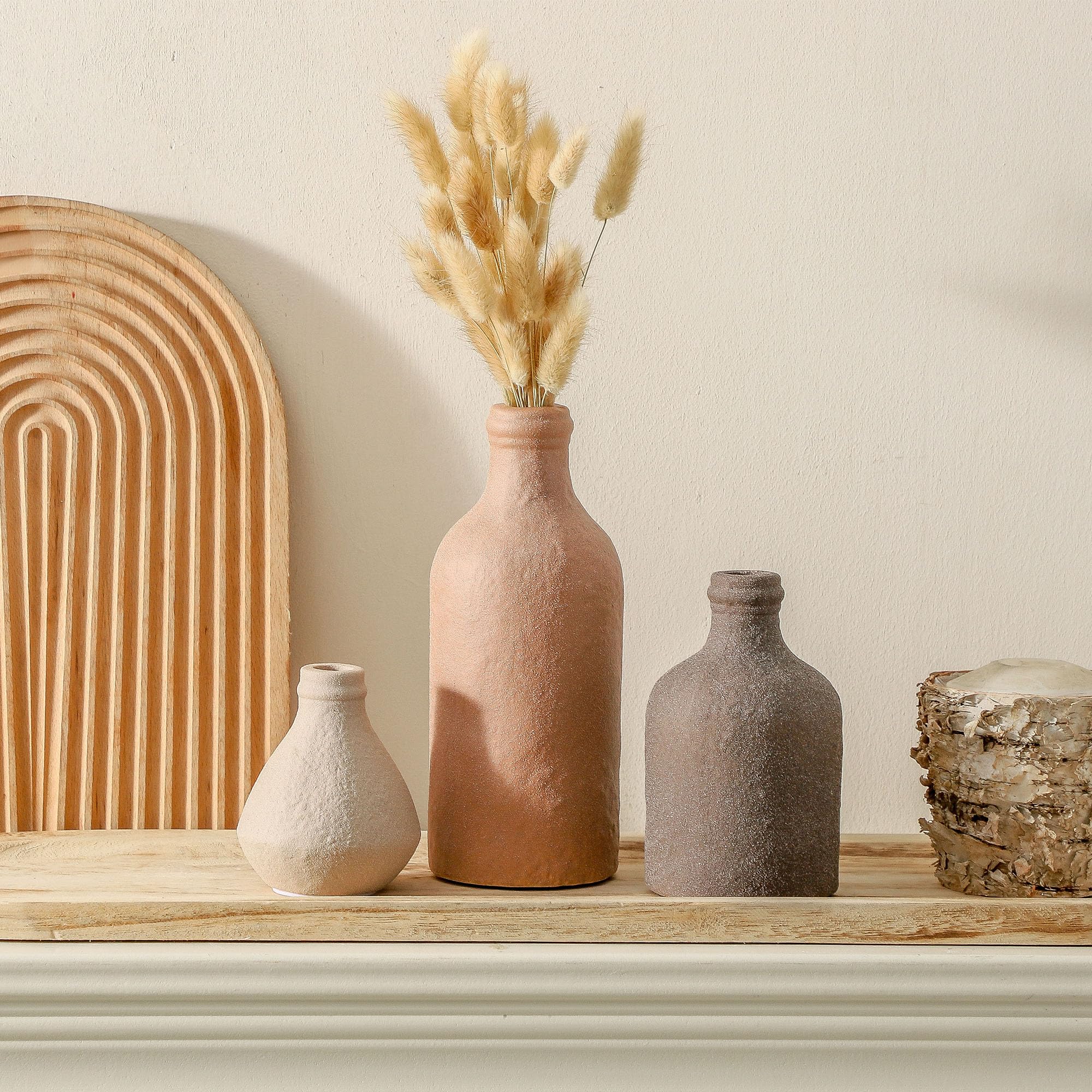 Ceramic Vase (Set of 3) - From Where -