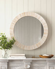 Ceri Bone Wall Mirror - From Where -