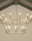 Champagne Farmhouse Led Bare Bulb Chandelier - From Where -