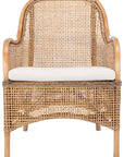 Charlie Cushioned Accent Chair - From Where -