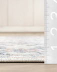 Charlisa Washable Faded Snowflake Rug - From Where Finds -