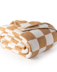 Checkered Throw Blanket - From Where -