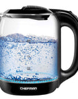 Chefman 1.7 Liter Electric Glass Kettle - From Where -
