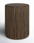 Chessa Solid Wood End Table - From Where -