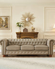 Chesterfield Sofa with Rolled Arms - From Where -
