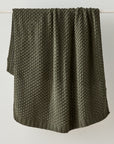 Chunky Cotton Knit Throw - From Where -