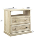 Classic 2 - Drawer Bedroom Nightstand - From Where -