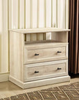 Classic 2 - Drawer Bedroom Nightstand - From Where -