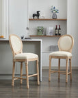 Classic French Country Barstools (Set of 2) - From Where -