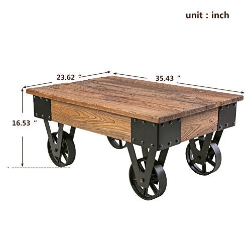 Classic Lift Top Coffee Table - From Where -