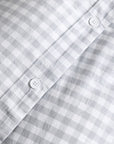 Classic Organic Percale Gingham Duvet Cover Set - From Where Finds -