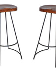 Classic Saga Bar Stools (Set of 2) - From Where -