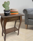 Classics Wooden End Table - From Where -
