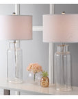 Clear Bottle Glass Table Lamp (Set of 2) - From Where -
