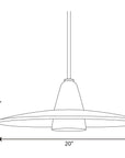 Clear Glass Bell Pendant Light - From Where -