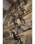Climbing Man Wall - Art Sculpture (Set of 5) - From Where -