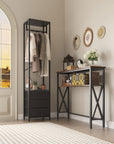 Clothes Rack with Drawers - From Where -
