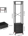 Clothes Rack with Drawers - From Where -