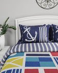Coastal - Themed Quilt Set - From Where -