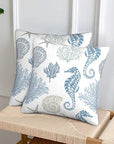 Coastal Throw Pillow Covers (Set of 2) - From Where -