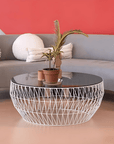 Coffee Table with Glass Top - From Where -