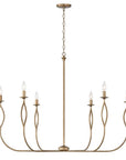 Cohen 6 - Light Traditional Chandelier - From Where -