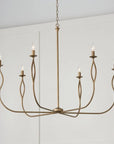 Cohen 6 - Light Traditional Chandelier - From Where -
