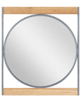 Cole And Grey Industrial Wall Mirror - From Where -