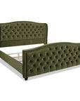 Coleman Upholstered Wingback Bed - From Where -