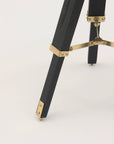 Collapsible Brass Telescope on Tripod Stand - 18" - From Where -