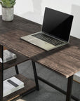 Computer Desk with Shelves - From Where -