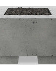 Concrete Rectangular Fire Pit Table - From Where -