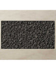 Concrete Rectangular Fire Pit Table - From Where -