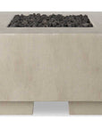 Concrete Rectangular Fire Pit Table - From Where -