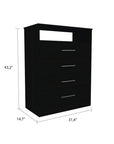 Continental Dresser with 4 Drawers - From Where -