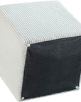 Corduroy Modern Ottoman Stool - From Where -