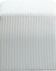 Corduroy Modern Ottoman Stool - From Where -