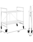 COSCO Folding Serving Cart - From Where -