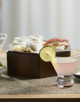Cosmopolitan Stemless Martini Glasses - From Where -